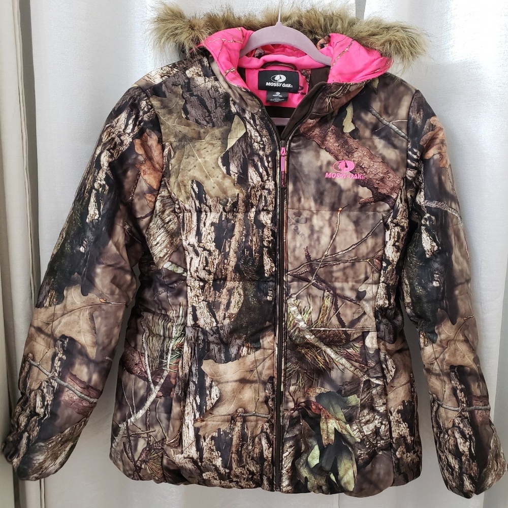 Women's Camouflage Puffer Jacket